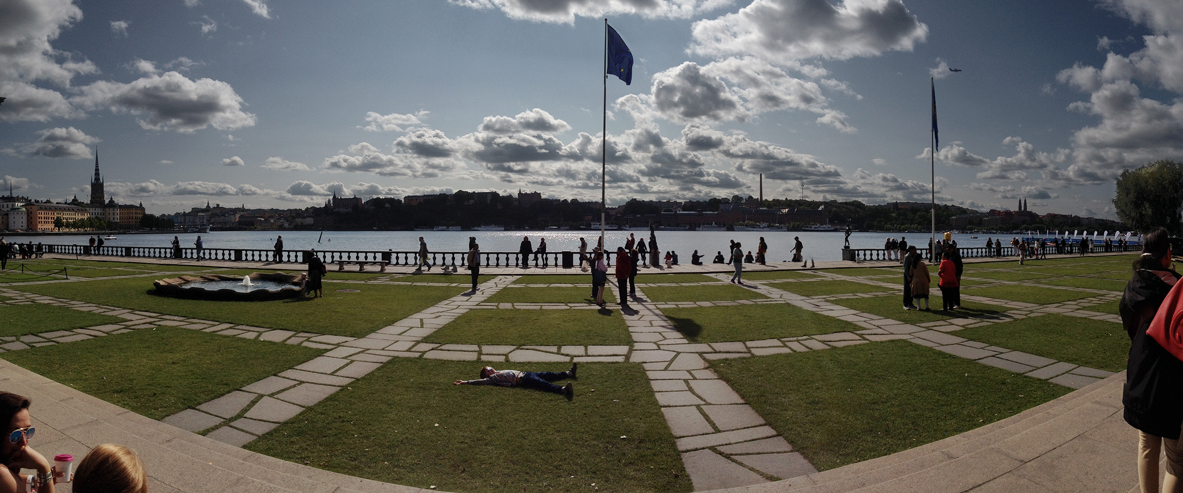 PANORAMA DIARY | Iphoneography blog | Stadshusparken Kungsholmen, Stockholm, Sweden
