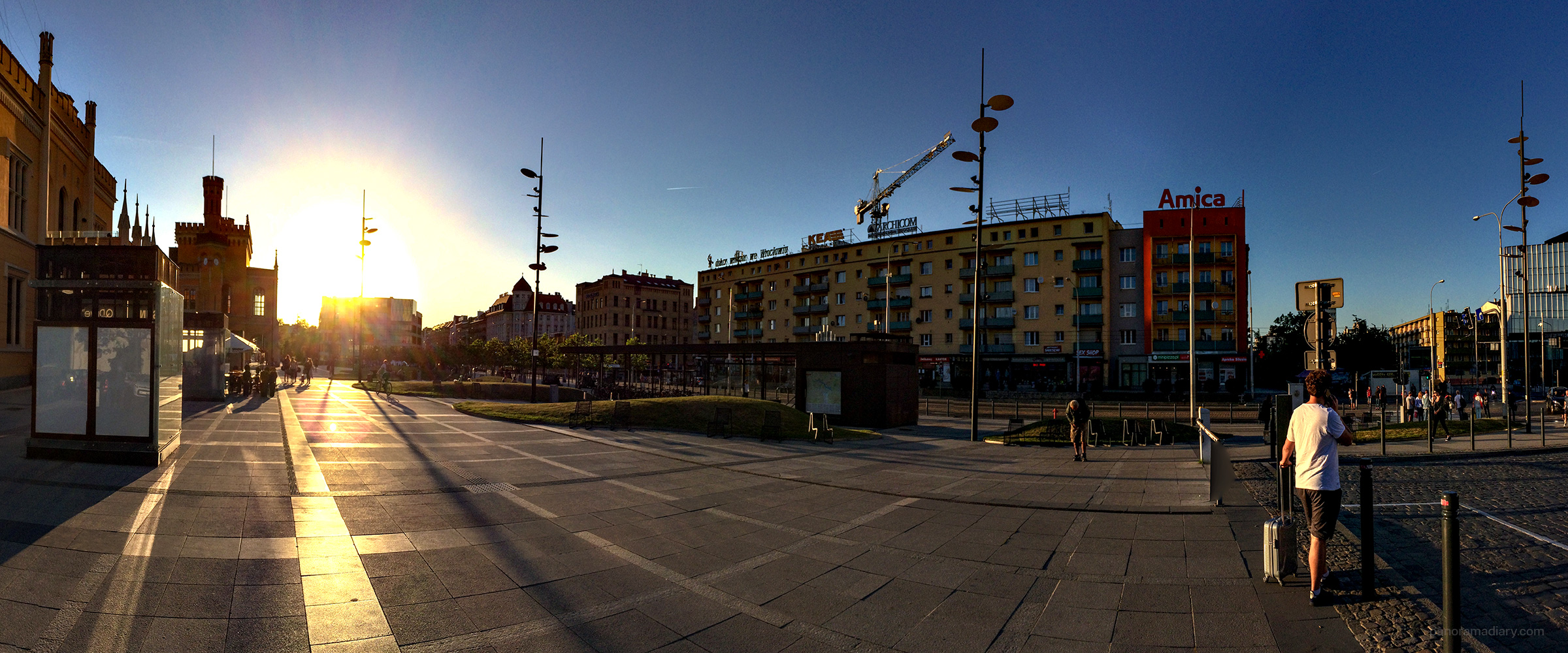 PANORAMA DIARY | Iphoneography blog | Good evening Wroclaw