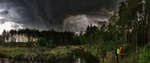 PANORAMA DIARY | Iphoneography blog | Storm over Rawka river